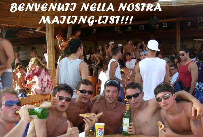 Ah...benvenuti!
